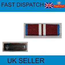 Queens Diamond Jubilee Ribbon Pin Brooch Bar - Full size and ready to dispatch