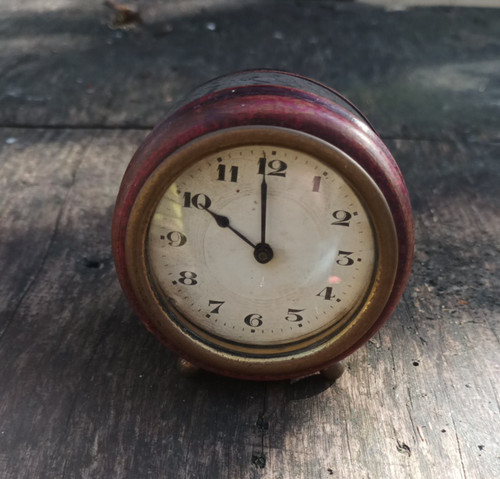 Antique small clock for spares - clock,