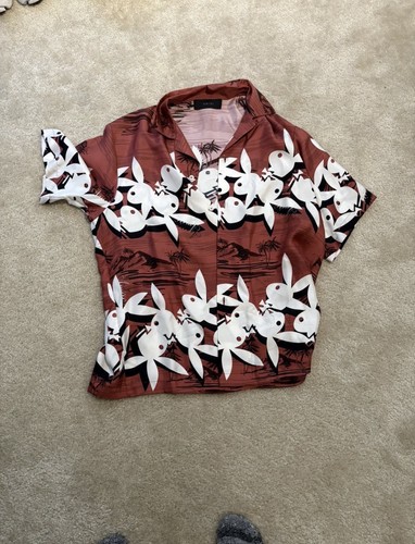 Amiri aloha playboy silk shirt - aloha,