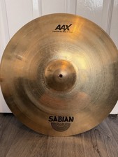 sabian AAX x-plosion raw bell dry ride 21"