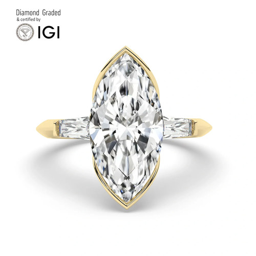 Marquise diamond trilogy - diamond,