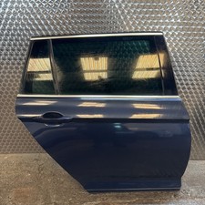 2017 VOLKSWAGEN PASSAT B8 ESTATE DRIVERS REAR DOOR IN BLUE LH5X