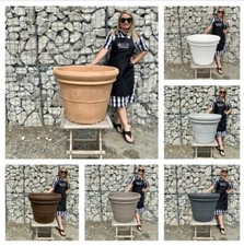The Milan Plant Pot 65  (5 colours available) Garden Container (Resin Bond)