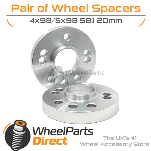 Wheel spacers 4x98 5x98 - wheel, 4x98/5x98