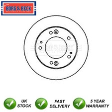 1x Brake Disc Front Borg & Beck Fits Kia Sportage 1994-2003 2.0 TD 0KX4333251