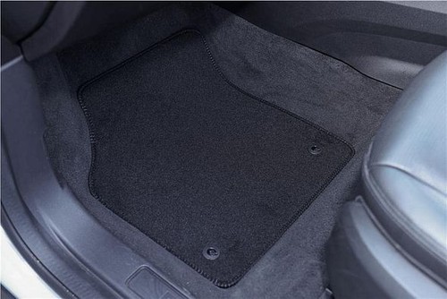 Black carpet mats fits - mats,