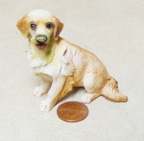Dolls house golden retriever - dolls,