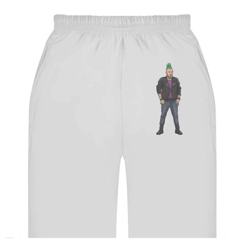 Punk rocker adult - adult, sweatpants