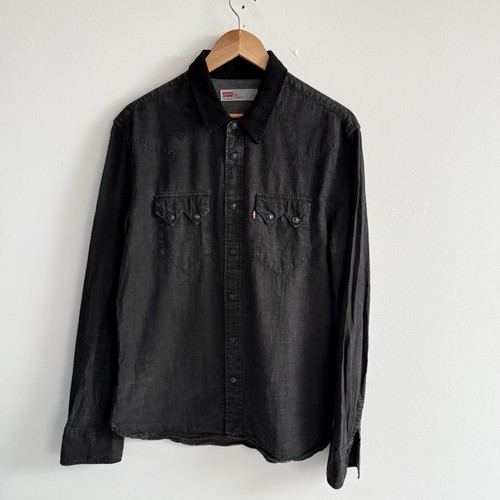 Levis shirt mens - mens, black