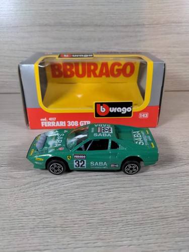 Burago green ferrari - burago,