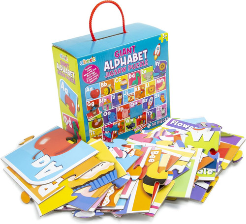 Giant alphabet jigsaw kids - alphabet,