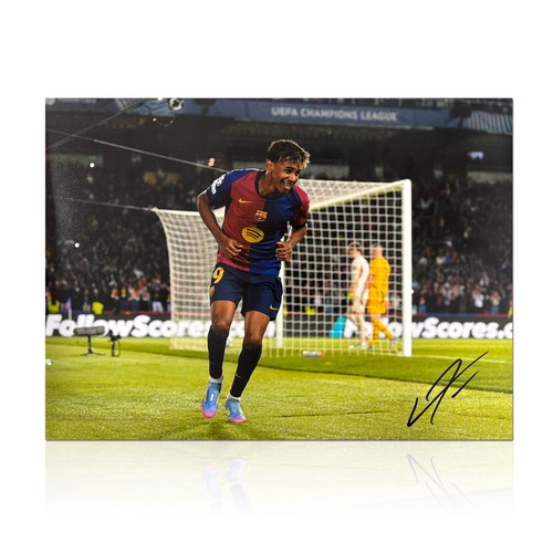 Lamine yamal signed - signed, barcelona