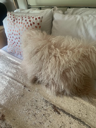 Mongolian sheepskin natural - mongolian,