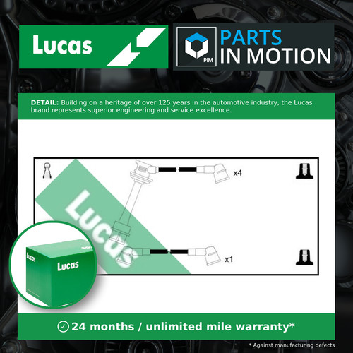 Leads ignition cables set - leads,