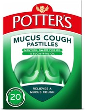 Potters Mucus Cough Pastilles