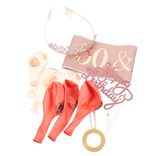 Set birthday party female - set,