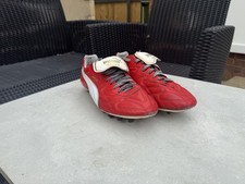 Puma King FG, Red, France 2016, Retro size 11