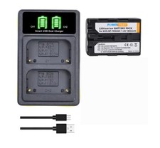 NP-FM500H Battery or Dual Charger Sony a200 a300 a350 a700 Alpha a58 Alpha a99
