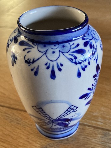 Small dutch delft hand painted - dutch,