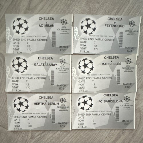 Chelsea european cup - european, home