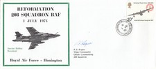(132067) Royal Air Force Honington 208 Squadron Cover Bury St Edmunds CDS 1974