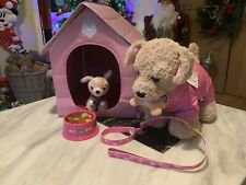 Build a Bear Promise Pets bundle - Labradoodle with Puppy & House & extras VGC