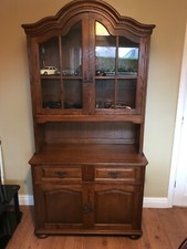 dutch dark oak dresser very good condition 