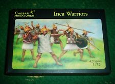CAESAR MINIATURES INCA WARRIORS FIGURES 1/72 SCALE BOXED