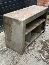 Industrial Sideboard, Table, Lathe Cabinet, Vintage Workshop Retro Project