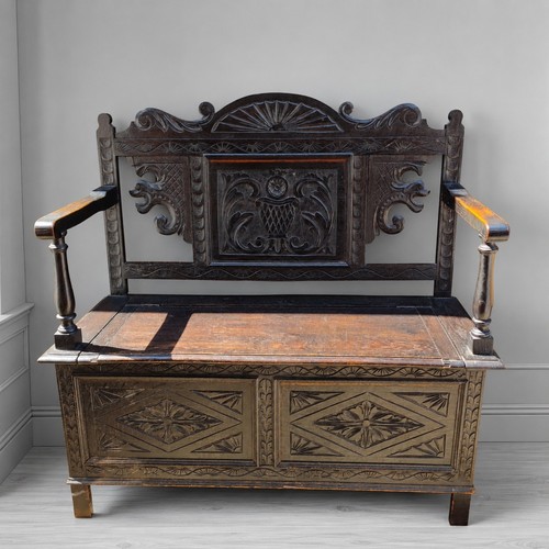 Antique vintage carved monks - antique,