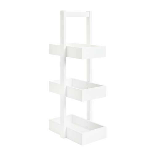 Bathroom caddy tier white - caddy,