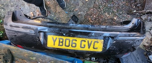 Vauxhall corsa rear bumper - c,