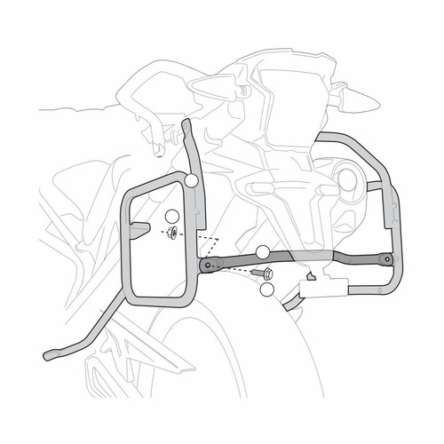 Kappa monokey side cam luggage - monokey,