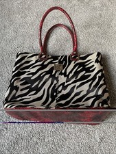 Anne Klein Zebra and Red
