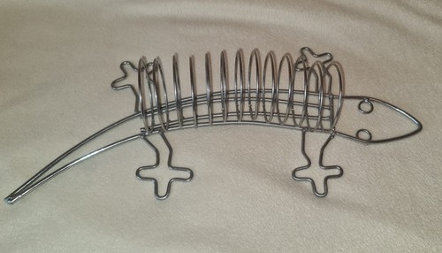Vintage chrome lizard gecko - gecko, cd