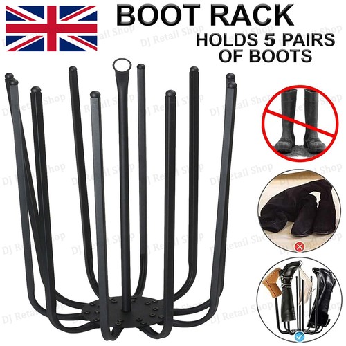 Welly boot stand - boot, pair
