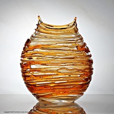 Sergio Constantini, Murano, very large trailed studio glass vase