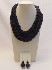 Laura Ashley Black Seed Bead