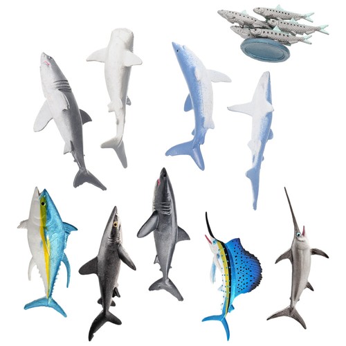 10pcs ocean creatures figure - ocean,