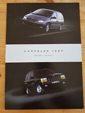 CHRYSLER JEEP 1997 UK Mkt sales brochure - Viper GTS Plymouth Prowler Voyager