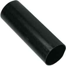 Rainwater Downpipe 64cm long BLACK Round 68mm Ø diameter plastic Pipe