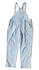 Distressed XXL Dungarees Light