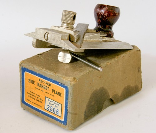 Record side rebate plane - rebate,