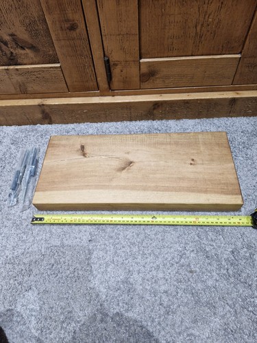 Rustic floating shelf with - floating,