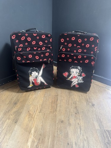 Betty boop large suitcases - betty,