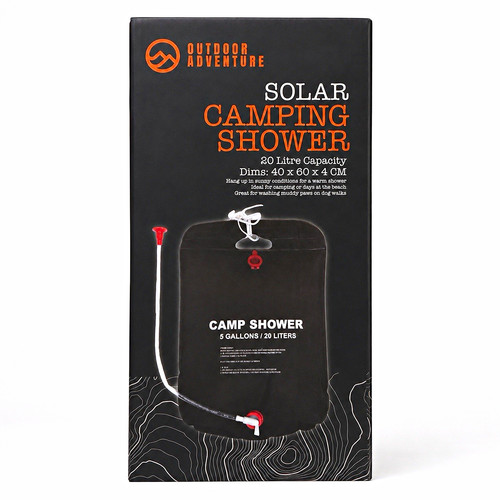 Outdoor adventure solar - adventure, shower