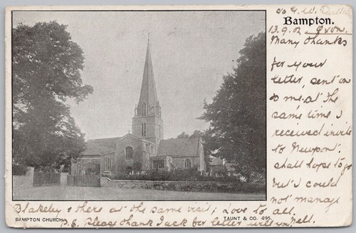 Bampton oxfordshire church - bampton,