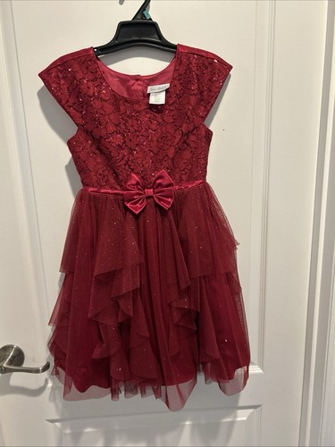 Jona michelle girls burgundy - jona,