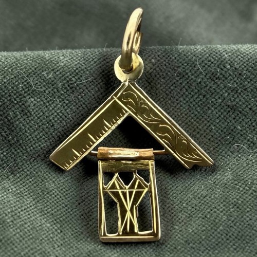 Vintage square compass - square,