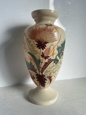 Vintage Beige Thistle Floral